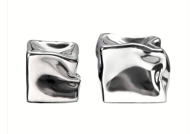 Silver Special shaped square -A