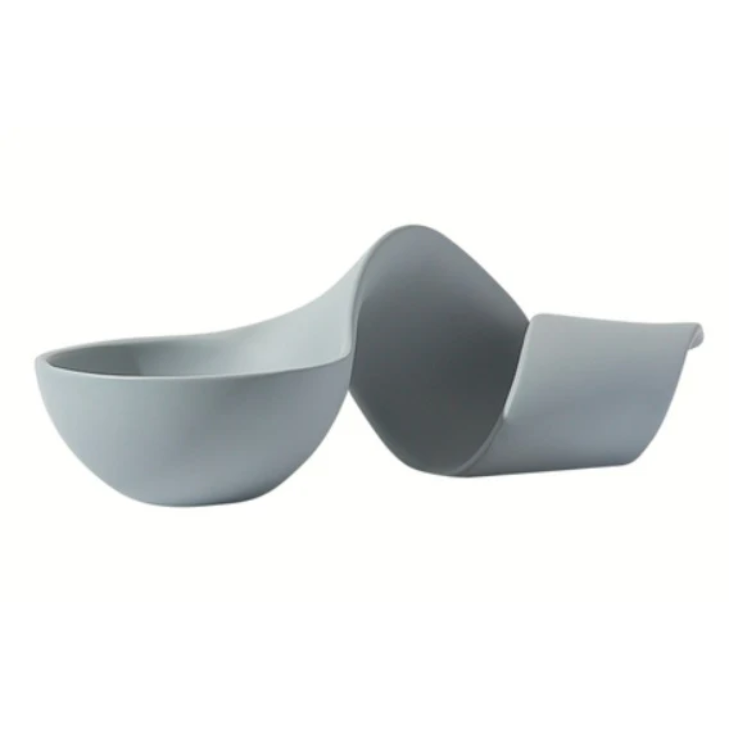 Shaped bowl Grey