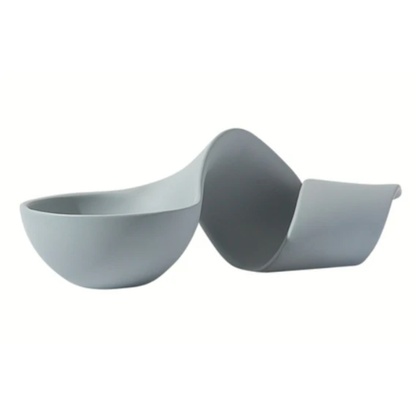 Shaped bowl Grey