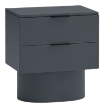 Mesa de Noche Totem Anthracite Gray TL