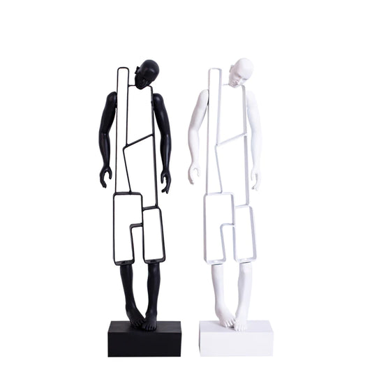 Accesorio Decorativo Black Figure Resin FLO