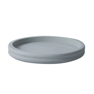 Accesorio Decorativo Circle Plate Grey FLO