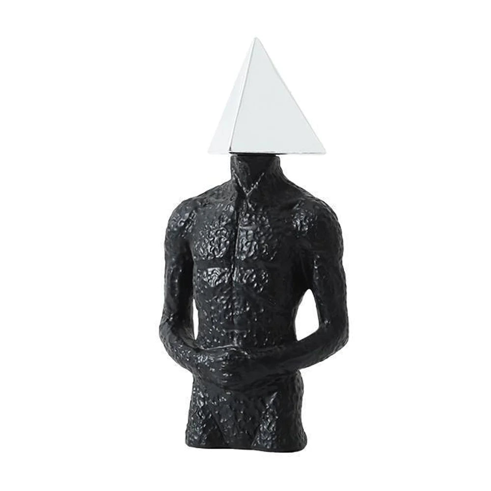Accesorio Decorativo Triangle Man Silver B