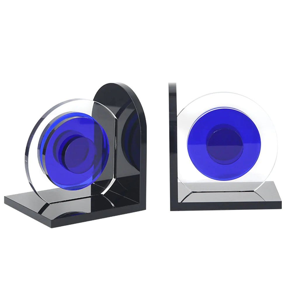 Accesorio Decorativo Blue Disc Bookend FLO