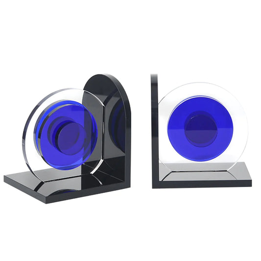 Accesorio Decorativo Blue Disc Bookend FLO