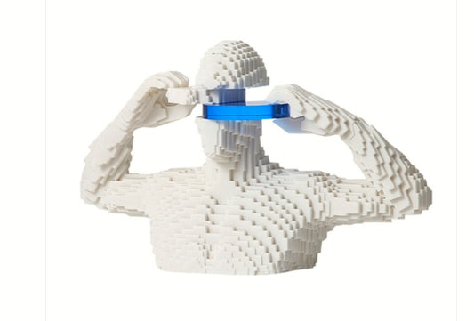 Accesorio Decorativo Blockman White FLO