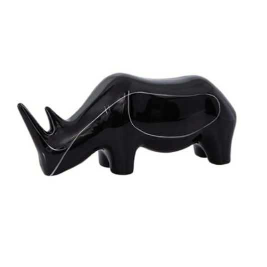 Accesorio Decorativo Black Hand Painted Cow A FLO