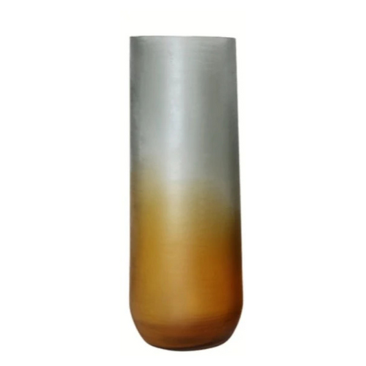 Accesorio Decorativo Grey Brown Frosted Vase -A FLO