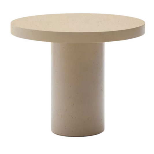 Mesa de Comedor Exterior Aiguablava Cemento Beige 90 LF