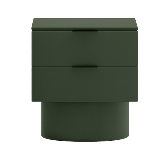 MESA DE NOCHE TOTEM VERDE OLIVIA TLT
