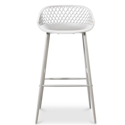 Taburete de Bar Exterior Piazza White MOE