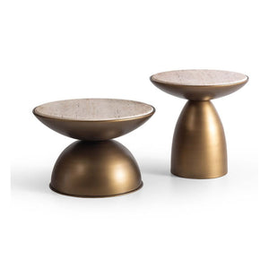 Mesa de Lado Maison Brass 2 ME