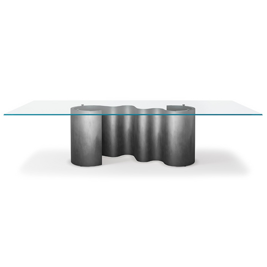 Mesa de Comedor Papel Glass Rec CAT