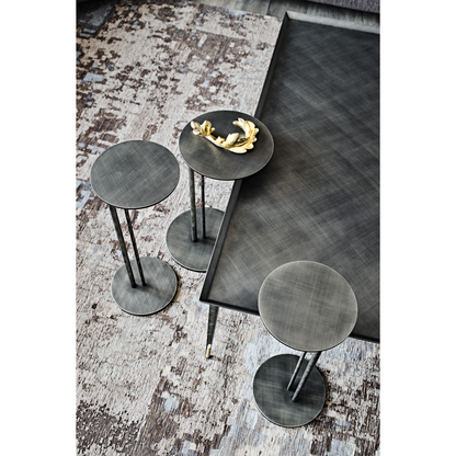 Set de Mesas de Lado Sting Brushed Grey CAT
