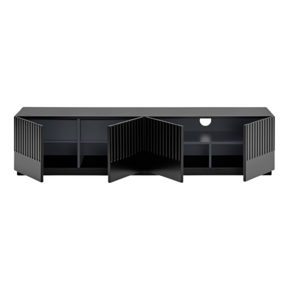 Mueble TV Doric Black / Anthracite Interior TL