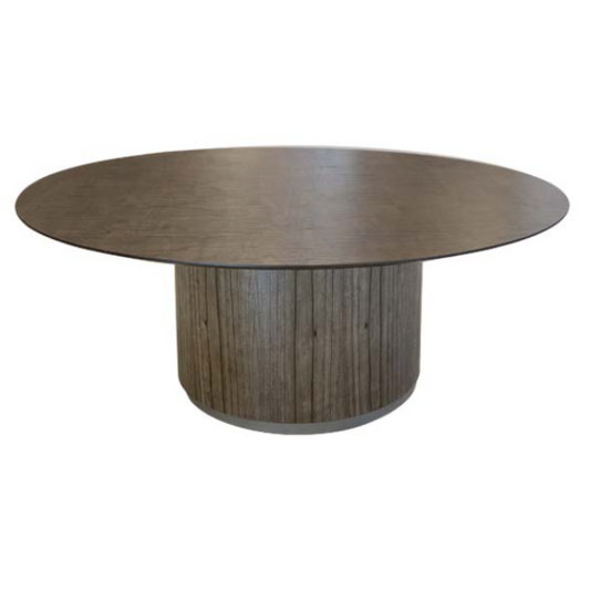 Mesa de Comedor Tub Redondo Ebanizado 200 DK