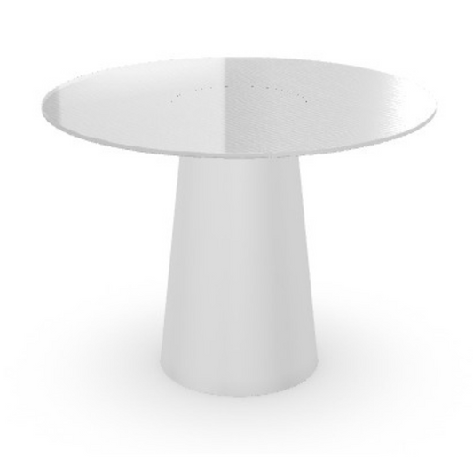 Mesa de Comedor Totem Round White 100 SOV