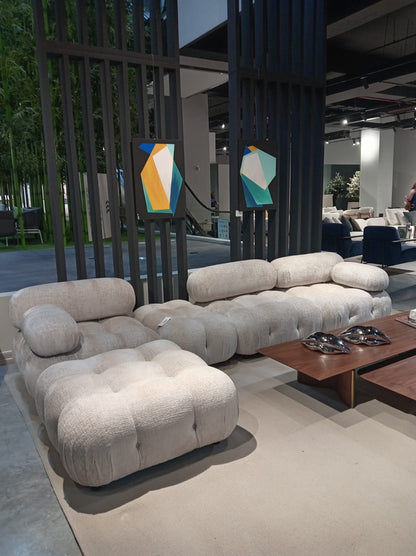 SOFÁ SECCIONAL + OTTOMAN  9702 BY