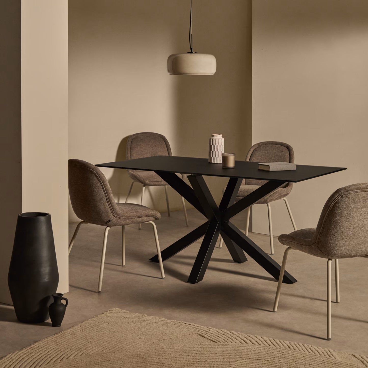 MESA DE COMEDOR ARGO BLACK LF