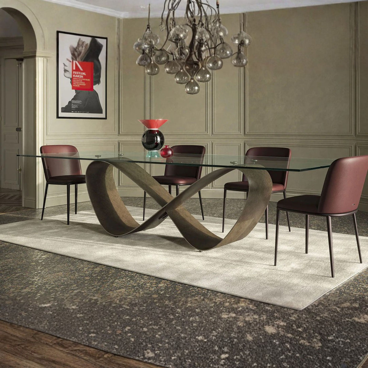 MESA COMEDOR BUTTERFLY CAT