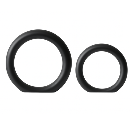 Round ring ornament Black B