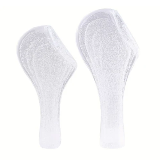 White Fan-shaped decor-Big size