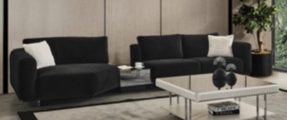 SECTIONAL 4 SEATER WITH MIRROR TABLE