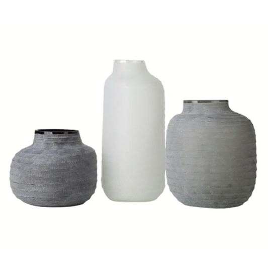 Tricolor class vase-Black