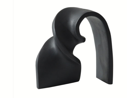 Rotating ribbon frosted Black