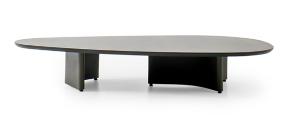 LAVA LARGE COFFEE TABLE 160 WHITE