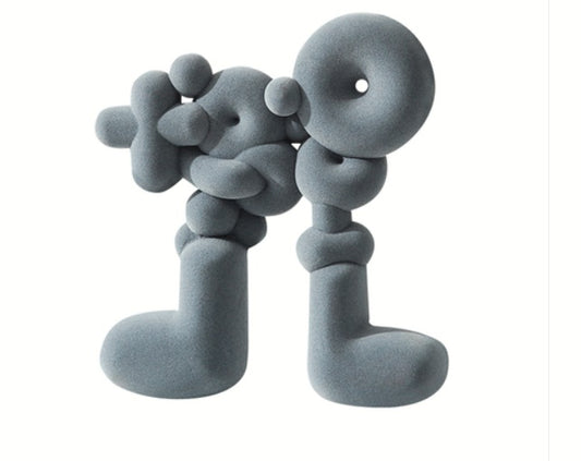 Balloon man ornament Grey