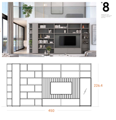 MUEBLE TV PROPUESTA 8