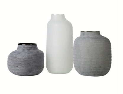 Tricolor class vase-Black