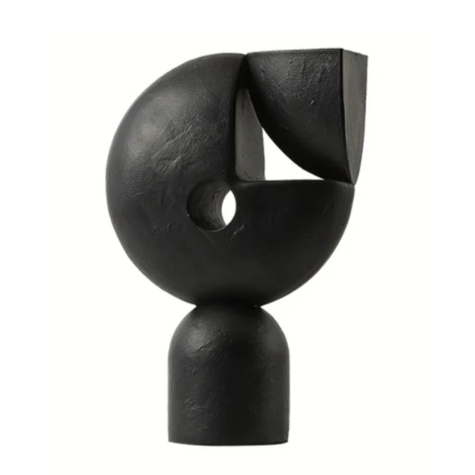 Corner ornament black