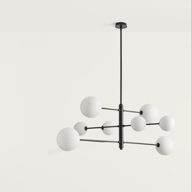LAMPARA ATOM COLGANTE ARO