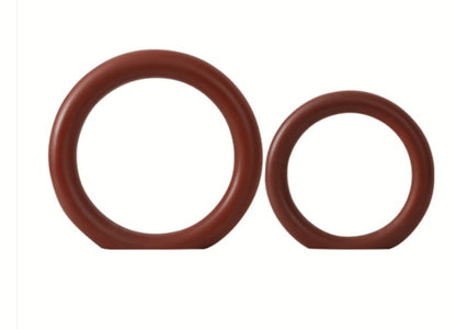 Round ring ornament Red B