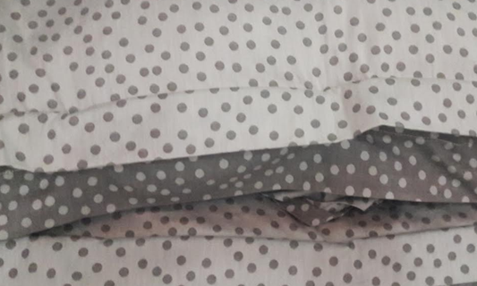 DUVET SET DOTS KING INK