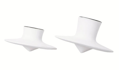 White Gyro ceramic decoration-A