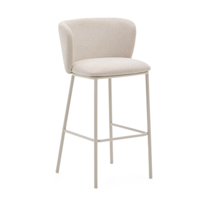 TABURETE DE BAR CISELIA BEIGE LF