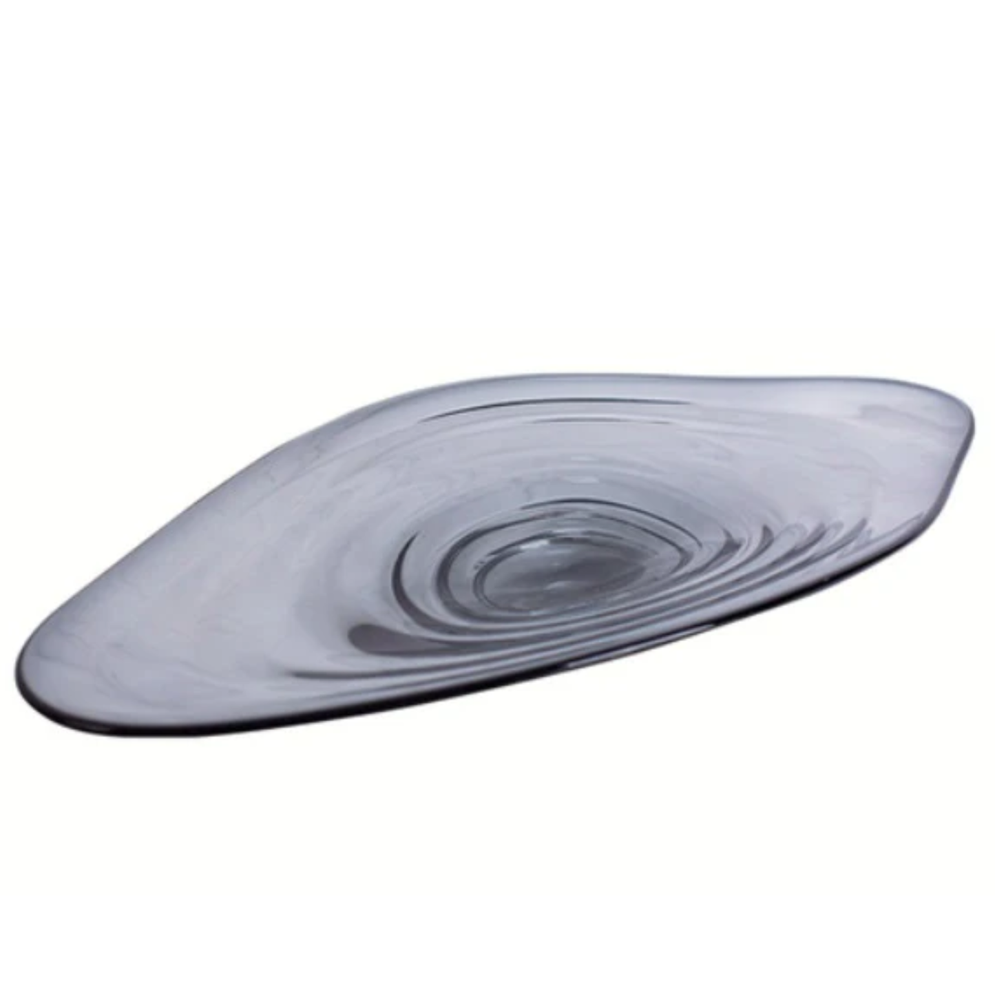 Grey Water ripper glass bowl