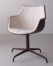SILLA COLD PINTURA Y LACA MARRON MATTE