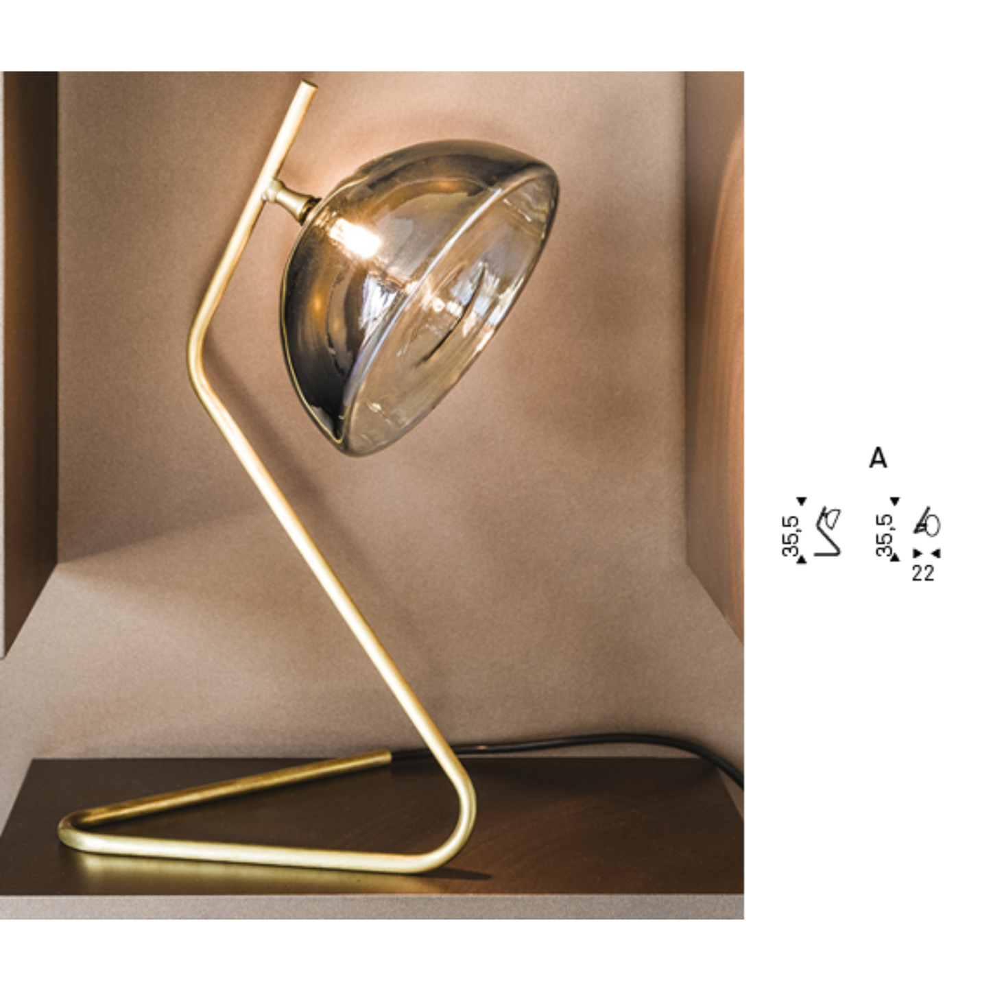 LAMPARA SUNSET 110/220v CAT