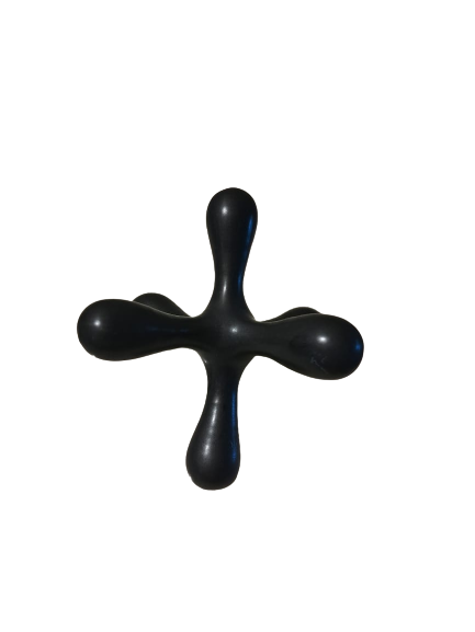 Accesorio Decorativo Black Hexagonal -B FLO