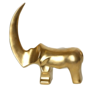 Accesorio Decorativo Rhinoceros -B FLO