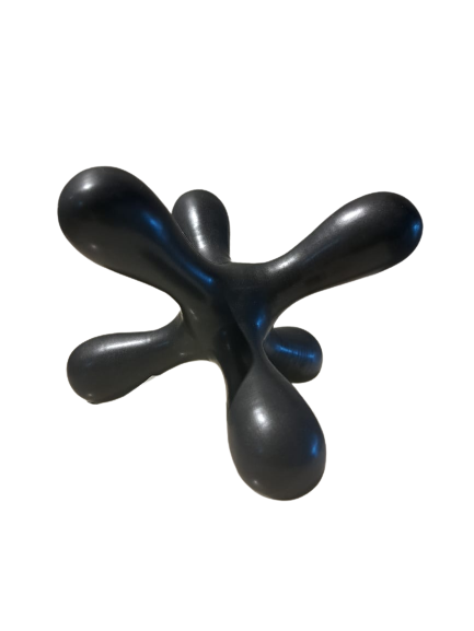 Accesorio Decorativo Black Hexagonal -A FLO