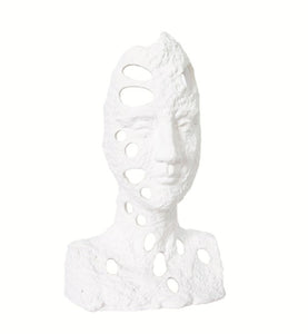 Accesorio Decorativo White Figure Vase -B FLO