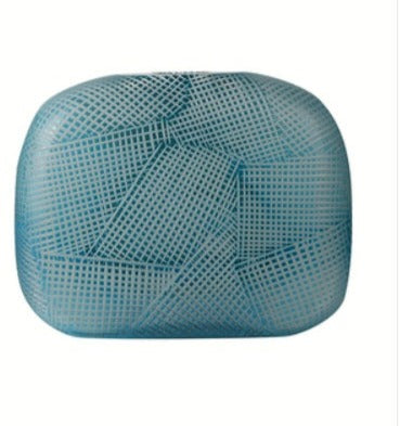 Accesorio Decorativo Matte Blue Glass B FLO